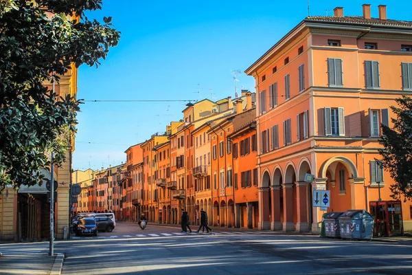 Beautiful architecture of the ancient Italian city of Bologna