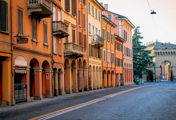 Beautiful Architecture Ancient Italian City Bologna — Stock Photo, Image