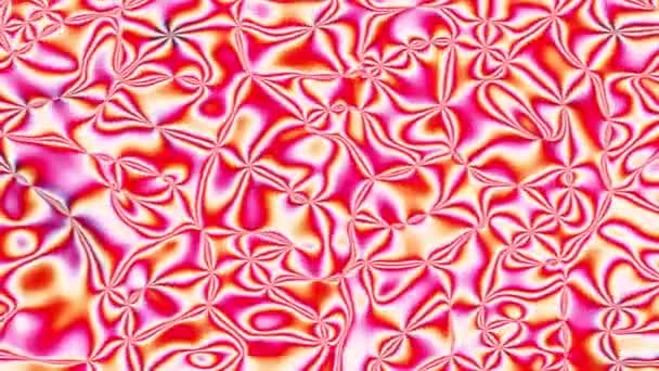 Abstract Achtergrond Geometrische Oppervlak Beweging Macro Abstracte Animatie Plexus Stijl — Stockvideo