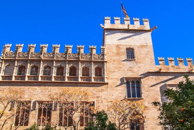 Lonja de la Seda ipek Satım Valencia bina güzel.