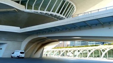 Karmaşık Şehir Sanat ve Bilimleri Valencia, İspanya binanın güzel modern mimari