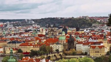 Prague, Çek Cumhuriyeti tarihi merkezinin güzel manzara.