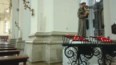 Güzel bir Avrupa Ortodoks Kilisesi'nin iç.