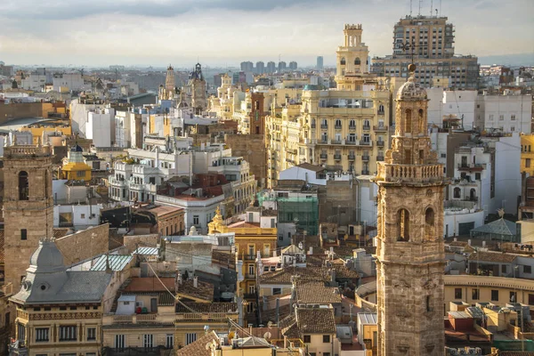 Schöne Spanische Stadt Valencia Fotos Des Historischen Zentrums — Stockfoto