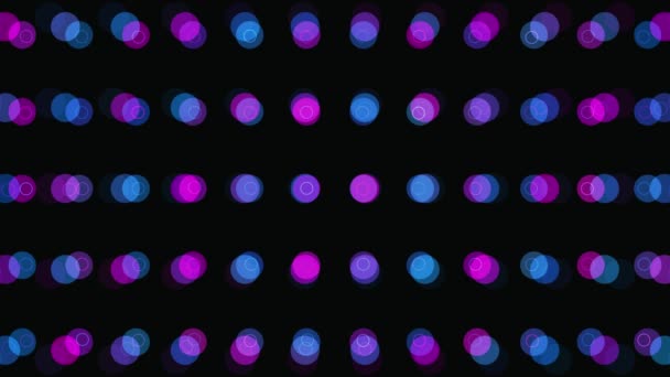 Abstrakt Bakgrund Geometriska Ytor Cirklar Makro Abstrakt Animation — Stockvideo