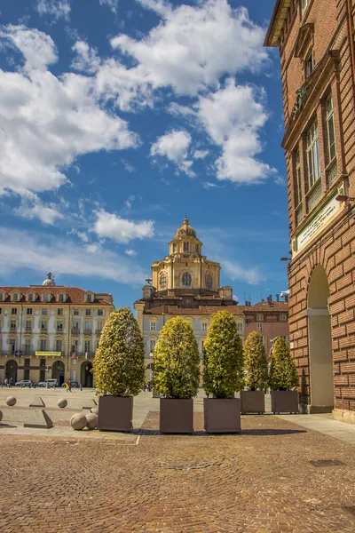 Real Chiesa di San Lorenzo, Torino italian — Stock Photo, Image