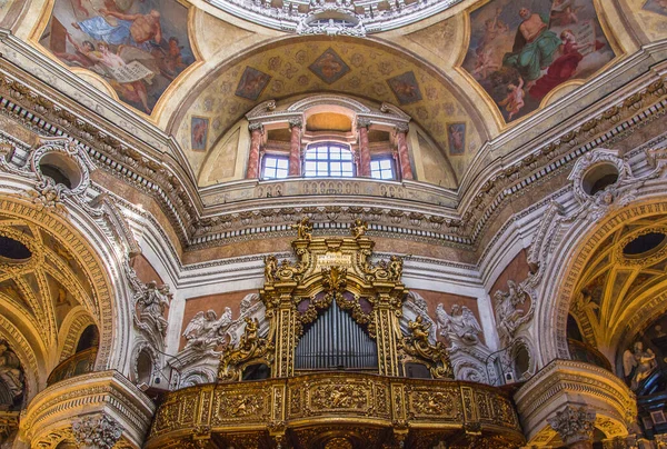 Музыкальный орган Real Chibbel di San Lorenzo, Турин . — стоковое фото