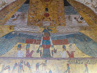 Mezar KV14, Mısır Firavunu Tausert 'in mezarı ve halefi Setnakhtu, Krallar Vadisi, Luxor, Mısır.