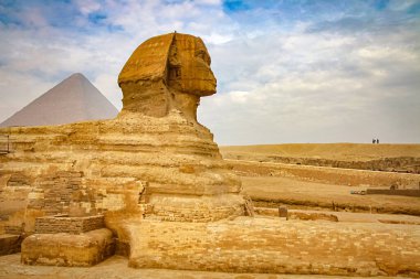 Antik sfenks ve piramitler, Mısır 'ın sembolü..