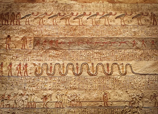 Kv9 Kungarnas Dal Memnons Grav Faraonernas Grav Från Dynastin Ramses — Stockfoto