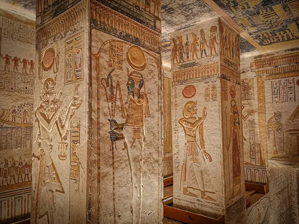 Kv9 Kings Valley Tombeau Memnon Tombeau Des Pharaons 20E Dynastie — Photo