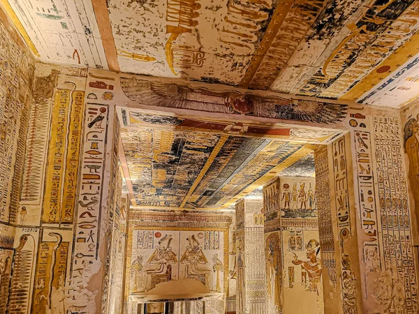 Kv9 Kings Valley Tombeau Memnon Tombeau Des Pharaons 20E Dynastie — Photo