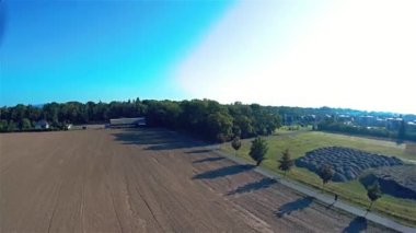 Acil iniş - Quadrocopter Crash, peyzaj, Europe robot