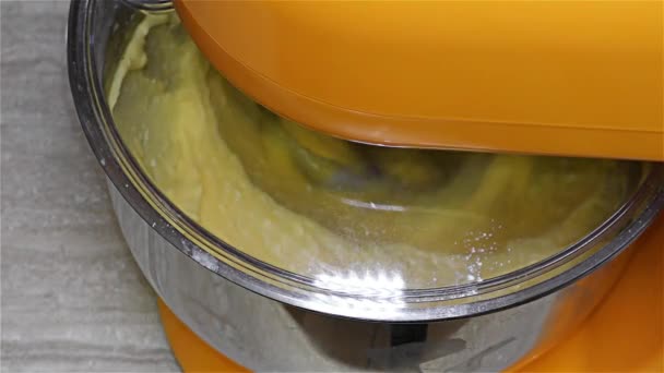 厨房工作搅拌机 搅拌机 厨房支架搅拌机 — 图库视频影像