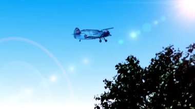 Uçak Antonov An-2 - Yere Paraşütçüler Bırakarak için Efsanevi Uçak.