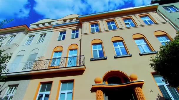 Beautiful Historical Building Building Europe — Stock Video