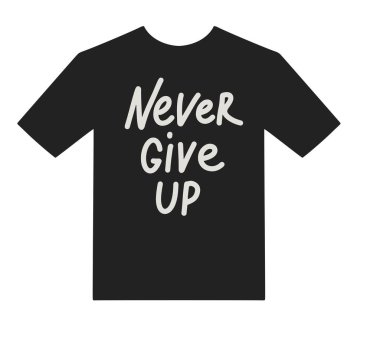 When you have a beard- hand drawn inspiration quote.