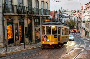 Lisbon Tramway, Lisboa Portugal.