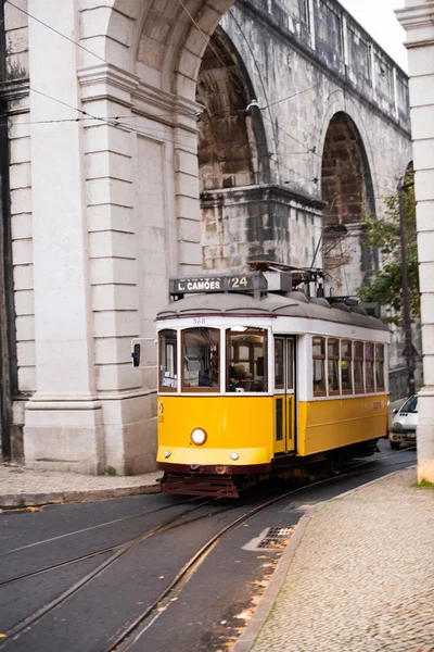 Eléctrico Lisboa Lisboa Portugal — Fotografia de Stock