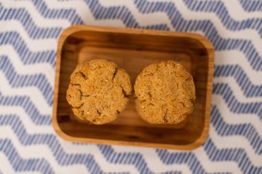 yulaf ezmesi beyaz peynir kurabiye