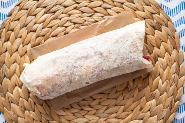 Ekologisk hälsosam Wrap — Stockfoto