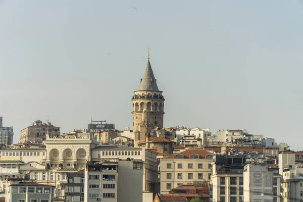 Tour Galata, Istanbul. La Turquie. Célèbre monument d'Istanbul . — Photo