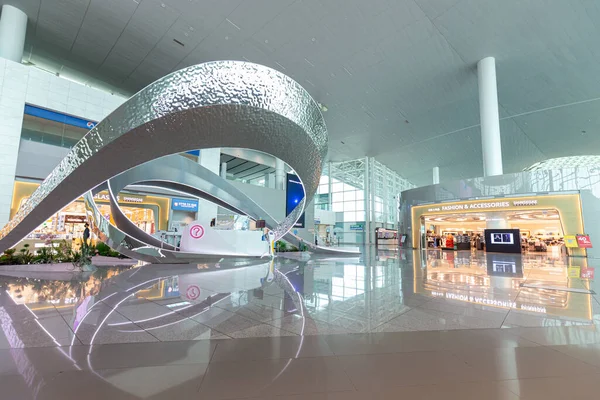 Incheon Coréia Sul Agosto 2020 Terminal Aeroporto Internacional Incheon Não — Fotografia de Stock