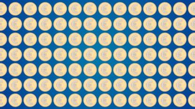 Euro para sikke mavi renkli sikke Rating yatay