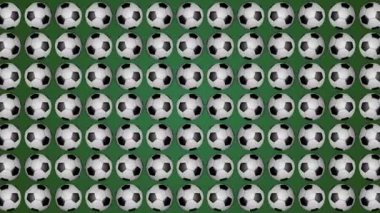 Futbol topu futbol yeşil arka plan deseni