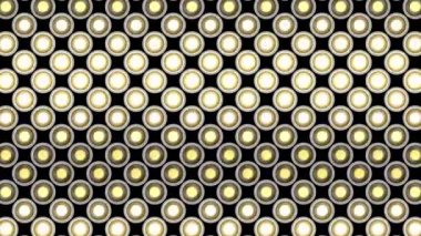 Duvar ampuller rhombus desen statik yanıp sönen ışıklar sahne beyaz arka plan vj döngü kadar flash