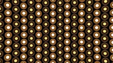 Yuvarlak duvar yanıp sönen ışık Ampüller desen statik diyagonal ahşap sahne arka plan vj döngü