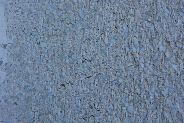 Concrete Wall Small Gray Stones Whole Square — Stock Photo, Image