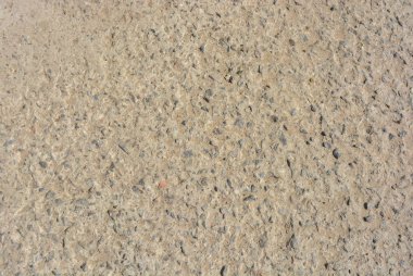 Sarı beton zemin çakıl ve kum, somut adımlar