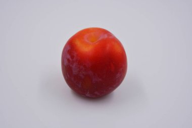 Büyük bir kirazlı eriğin büyük bir meyvesi, Ukrayna 'da yetişen erken tür ve hasat. Sağlığın ve hayatın için tatlı, sağlıklı meyveleri ziyan et..