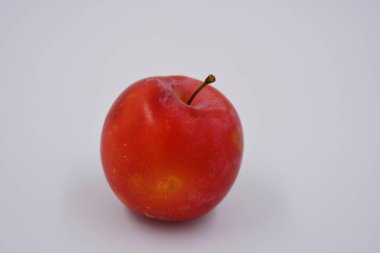 Büyük bir kirazlı eriğin büyük bir meyvesi, Ukrayna 'da yetişen erken tür ve hasat. Sağlığın ve hayatın için tatlı, sağlıklı meyveleri ziyan et..