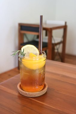 Cafe Lychee cam çay.