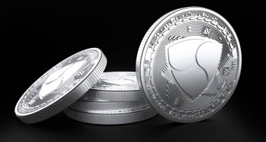 Nem siyah arka plan üzerine izole 3d.