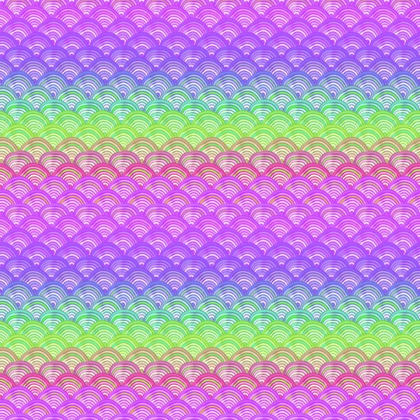 Patrón Colorido Con Escalas Peces Abstractas Puede Utilizar Para Fondo — Vector de stock