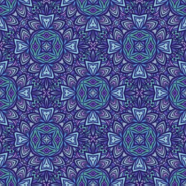 Fas tarzı Mozaik çini seamless modeli. İslam geleneksel süs. Geometrik arka plan. Vektör çizim