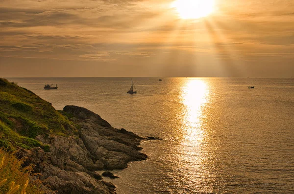 Phromthep Cape, Phuket. A famous sunset view point.