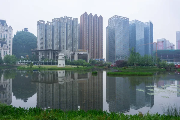 Chine Guiyang Mai 2017 Paysage Urbain Guiyang Hua Guo Yuan — Photo