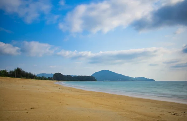 Nai Yang Strand Ist Ein Abgelegener Ort Phuket Und Der — Stockfoto