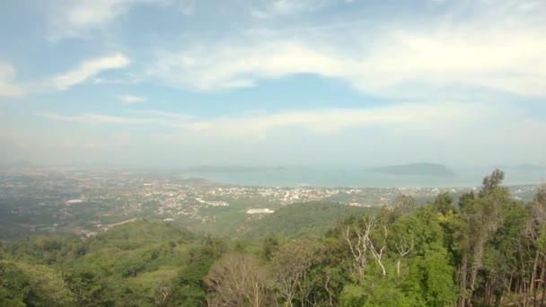 Big Buddha View Point Uno Dei Più Panoramici Mozzafiato Sulla — Video Stock