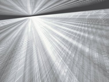 Beyaz ve mavi arka plan - soyut dijital görüntü oluşturulan