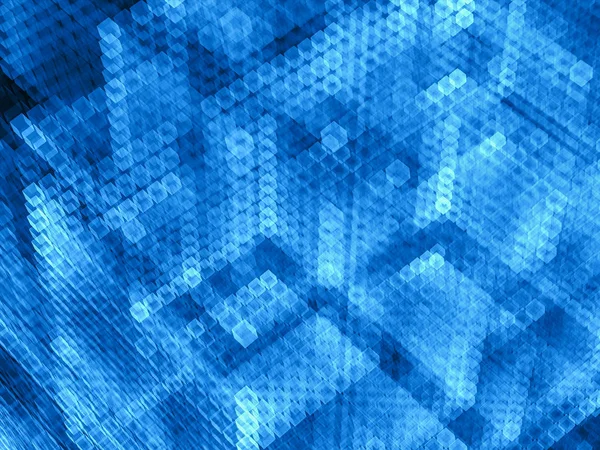 Fondo de cubos abstractos - imagen generada digitalmente — Foto de Stock