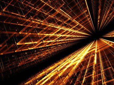 Teknoloji zemin - soyut dijital görüntü oluşturulan