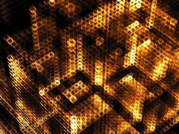 Fondo de cubos abstractos - imagen generada digitalmente — Foto de Stock