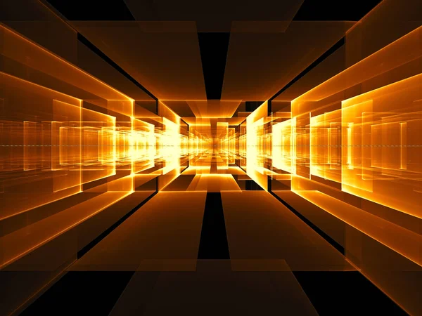 Soyut portal veya tarihi merkezi - dijital olarak oluşturulan görüntü