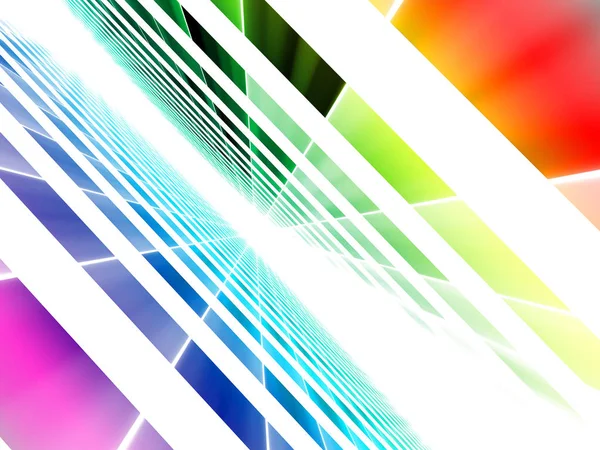 Simple Diagonal Background Computer Generated Image Abstract Art Light Inclined — Stock Photo, Image