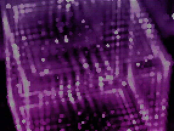 Flou vectoriel - fond technologique violet avec des effets de lumière — Image vectorielle